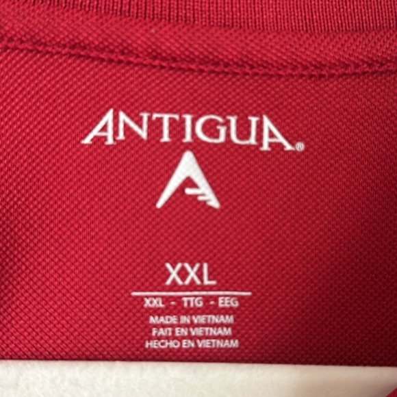 Gently worn. Men’s XXL Antigua polo shirt. Washington Captials. - Picture 3 of 4
